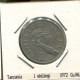 1 SHILLING 1972 TANSANIA TANZANIA Münze #AS359.D - Tanzanie