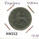 10 PENCE 1970 UK GREAT BRITAIN Coin #AW212.U - 10 Pence & 10 New Pence