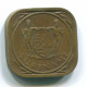 5 CENTS 1972 SURINAME Netherlands Nickel-Brass Colonial Coin #S13011.U - Surinam 1975 - ...
