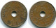 1 CENT 1938 NETHERLANDS EAST INDIES INDONESIA Bronze Colonial Coin #S10272.U - Indes Néerlandaises
