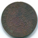 1 CENT 1920 NETHERLANDS EAST INDIES INDONESIA Copper Colonial Coin #S10092.U - Indes Néerlandaises