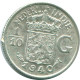 1/10 GULDEN 1940 NETHERLANDS EAST INDIES SILVER Colonial Coin #NL13535.3.U - Indes Néerlandaises