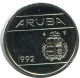 5 CENTS 1992 ARUBA Coin (From BU Mint Set) #AH113.U - Aruba
