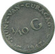 1/10 GULDEN 1947 CURACAO NÉERLANDAIS NETHERLANDS ARGENT Colonial Pièce #NL11865.3.F - Curaçao