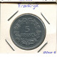 5 FRANCS 1945 FRANCE Pièce Provisional Government #AM365.F - 5 Francs