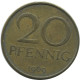 20 PFENNIG 1969 DDR EAST ALLEMAGNE Pièce GERMANY #AE110.F - 20 Pfennig