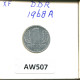 1 PFENNIG 1968 A DDR EAST ALLEMAGNE Pièce GERMANY #AW507.F - 1 Pfennig