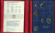 NÉERLANDAIS NETHERLANDS 1984 MINT SET 5 Pièce ARGENT MEDAL PROOF #SET1136.16.F - Mint Sets & Proof Sets