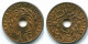 1 CENT 1945 P INDES ORIENTALES NÉERLANDAISES INDONÉSIE Bronze Colonial Pièce #S10359.F - Indes Néerlandaises