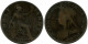 HALF PENNY 1899 UK GRANDE-BRETAGNE GREAT BRITAIN Pièce #AZ649.F - C. 1/2 Penny