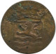 1788 ZEELAND VOC Duit IINDES NÉERLANDAIS NETHERLANDS NEW YORK COLONIAL PENNY #VOC1333.12.F - Indes Néerlandaises