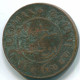 1 CENT 1898 NETHERLANDS EAST INDIES INDONESIA Copper Colonial Coin #S10066.U - Indes Néerlandaises
