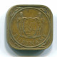 5 CENTS 1972 SURINAME Netherlands Nickel-Brass Colonial Coin #S12995.U - Surinam 1975 - ...