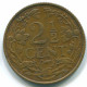 2 1/2 CENT 1959 CURACAO NÉERLANDAIS NETHERLANDS Bronze Colonial Pièce #S10164.F - Curaçao
