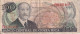 BILLETE DE COSTA RICA DE 100 COLONES DEL AÑO 1989 (BANKNOTE) - Costa Rica