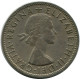 HALF CROWN 1957 UK GBAN BRETAÑA GREAT BRITAIN Moneda #AN510.E - K. 1/2 Crown