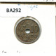 10 CENTIMES 1927 FRENCH Text BÉLGICA BELGIUM Moneda #BA292.E - 10 Cents