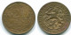 2 1/2 CENT 1965 CURACAO NEERLANDÉS NETHERLANDS Bronze Colonial Moneda #S10239.E - Curaçao