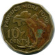 10 CENTS 1977 SEYCHELLES Moneda #AR157.E - Seychellen