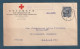 Chine - Lettre Croix Rouge Pour Paris De Canton Via Hongkong Arrivée Le 20 Novembre 1937 - 1912-1949 République