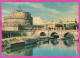 290478 / Italy - Roma (Rome) - Bridge Elio River Mausoleum Of Hadrian, Usually Known As Castel Sant'Angelo PC Italia - Ponts