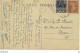Timbre Exposition Coloniale PARIS 1931 15 C Noir ( Yv 270 )  + Semeuse Camée 25 C Orange ( Yv 235 ) CP Col Faucile - Otros & Sin Clasificación