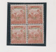 HUNGARY 1919 SZEGED SZEGEDIN Locals Mi 6 Bloc Of 4 MNH - Lokale Uitgaven