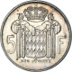 Monnaie, Monaco, Rainier III, 5 Francs, 1966, Paris, TTB+, Argent - 1960-2001 Nouveaux Francs