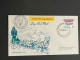 (1 Q 24 A) New Zealand Antarctica - Ross Dependency - Dog Sled Mail (Antarctic Expedition Cover) 14th January 1976 - FDC