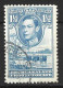 BECHUANALAND....KING GEORGE VI...(1936-52..)..." 1938...".....1 & HALFd....LIGHT BLUE......CDS...VFU... - 1885-1964 Bechuanaland Protectorate