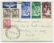 NEW ZEALAND 1D+1/2D+2D+6D+9DX2 LETTRE COVER AR MAIL NEWMARKET 1 OC 1951N.Z.  TO FRANCE - Lettres & Documents