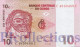 CONGO DEMOCRATIC REPUBLIC 10 CENTIMES 1997 PICK 82a UNC - Demokratische Republik Kongo & Zaire