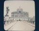 Italie - ROME - ROMA - Plaque De Verre Ancienne (1906) - Le Pont Et Le Château Saint-Ange - Ponts