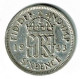 GRANDE BRETAGNE / SIX PENCE / GEORGES VI / 1943 ETAT TTB + / ARGENT - Other & Unclassified