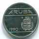 5 CENTS 1990 ARUBA (NEERLANDÉS NETHERLANDS) Nickel Colonial Moneda #S13620.E - Aruba