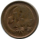 1 CENT 1981 AUSTRALIA Moneda #AX356.E - Cent