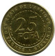 25 FRANCS CFA 2006 ESTADOS DE ÁFRICA CENTRAL (BEAC) Moneda #AP864.E - Central African Republic