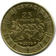 25 FRANCS CFA 2006 ESTADOS DE ÁFRICA CENTRAL (BEAC) Moneda #AP864.E - Centrafricaine (République)