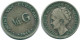 1/4 GULDEN 1944 CURACAO NEERLANDÉS NETHERLANDS PLATA Colonial #NL10589.4.E - Curaçao