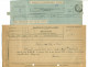 1922 - 2 Télégrammes - N° 701 De CAEN CENTRAL Et Mod 698 Pour Mr Leforestier De Flers De L'Orne - Telegraph And Telephone