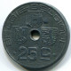 25 CENTIMES 1946 BELGIE-BELGIQUE BELGIUM Coin #BB376.U - 10 Centimes & 25 Centimes