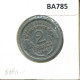 2 FRANCS 1941 FRANCE French Coin #BA785 - 2 Francs