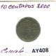 10 CENTAVOS 2000 GUATEMALA Coin #AY408.U - Guatemala