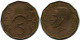 5 SENTI 1966 TANZANIA Moneda #AR205.E - Tanzanie