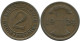 2 REICHSPFENNIG 1924 J ALLEMAGNE Pièce GERMANY #AE287.F - 2 Rentenpfennig & 2 Reichspfennig