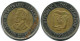 100 SUCRES 1995 EQUATEUR ECUADOR BIMETALLIC Pièce #AR946.F - Equateur