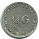 1/4 GULDEN 1947 CURACAO NÉERLANDAIS NETHERLANDS ARGENT Colonial Pièce #NL10814.4.F - Curaçao
