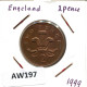 2 PENCE 1999 UK GROßBRITANNIEN GREAT BRITAIN Münze #AW197.D - 2 Pence & 2 New Pence