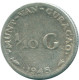 1/10 GULDEN 1948 CURACAO NIEDERLANDE SILBER Koloniale Münze #NL11885.3.D - Curaçao