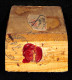 Boîte D'envoi Postal En Bois Format 6,4 X 6,6 X 4 Cm , 54 G - Valeur Déclarée - 1954 - JD-B4 - Briefe U. Dokumente
